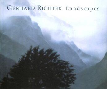 Couverture du livre « Gerhard richter landscapes » de Dietmar Elger aux éditions Hatje Cantz