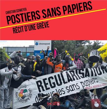 Couverture du livre « Postiers et livreurs sans-papiers : recit d'un an de greve » de Collectif Collect. aux éditions Syllepse