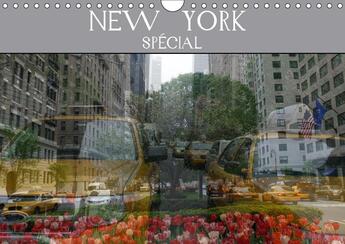 Couverture du livre « New york special calendrier mural 2018 din a4 horizontal - photos dynamiques d une ville » de Ruhm G aux éditions Calvendo