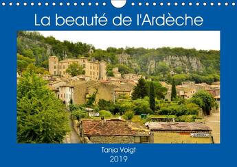 Couverture du livre « L ardeche une region extraordi » de Voigt Tanja aux éditions Calvendo