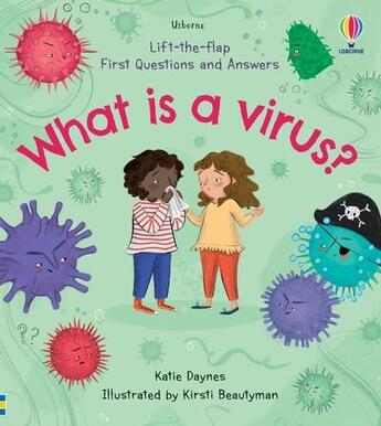 Couverture du livre « What is a virus? » de Katie Daynes et Kirsti Beautyman aux éditions Usborne