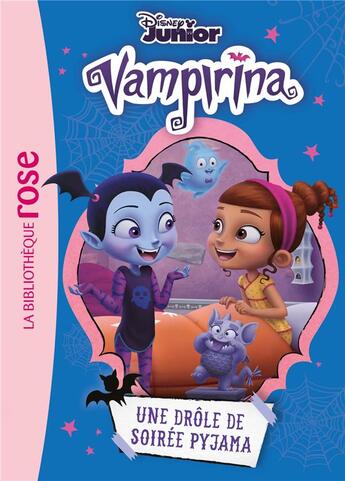 Couverture du livre « Vampirina Tome 3 : une drôle de soirée pyjama » de Disney aux éditions Hachette Jeunesse