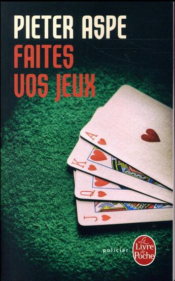 Couverture du livre « Faites vos jeux » de Pieter Aspe aux éditions Le Livre De Poche