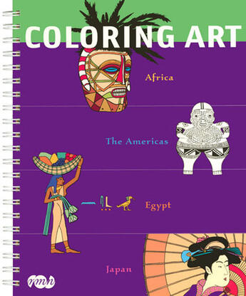 Couverture du livre « Coloring art » de  aux éditions Reunion Des Musees Nationaux