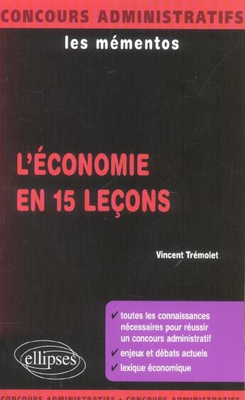 Couverture du livre « =>nouv.ed.9782729835965/treeco » de Tremolet aux éditions Ellipses