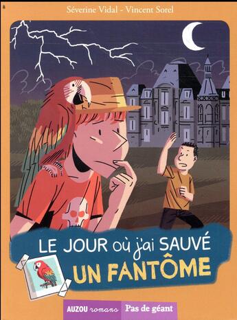 Couverture du livre « Le jour où j'ai sauvé un fantôme » de Severine Vidal et Vincent Sorel aux éditions Auzou