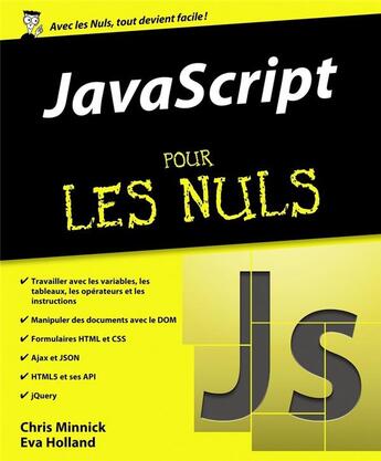 Couverture du livre « Javascript pour les nuls » de Chris Minnick aux éditions First Interactive