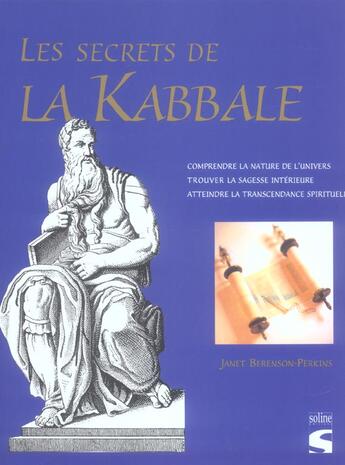 Couverture du livre « Les Secrets De La Kabbale » de Janet Berenson-Perkins aux éditions Soline