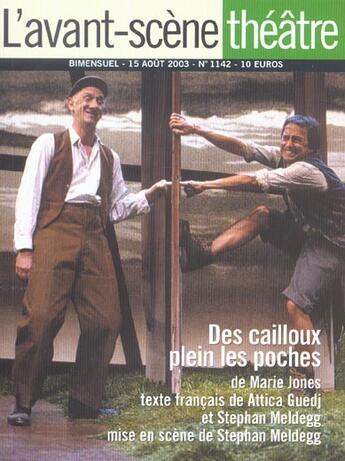 Couverture du livre « L'AVANT-SCENE CINEMA n.1142 ; des cailloux plein les poches » de L'Avant-Scene Cinema aux éditions L'avant-scene Cinema