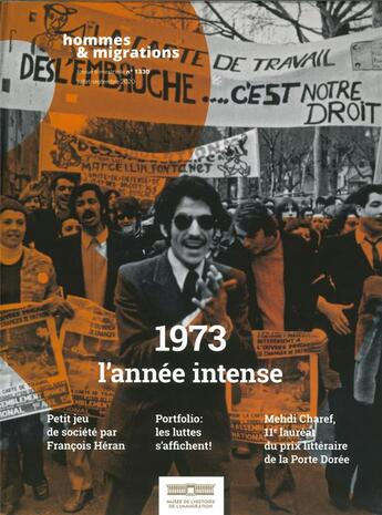 Couverture du livre « Hommes & migrations n 1330 - 1973 l'annee intense - juillet 2020 » de  aux éditions Cnhi