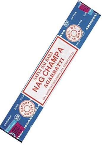 Couverture du livre « Encens nag champa - 100 gr - satya - a l'unite » de  aux éditions Dg-exodif