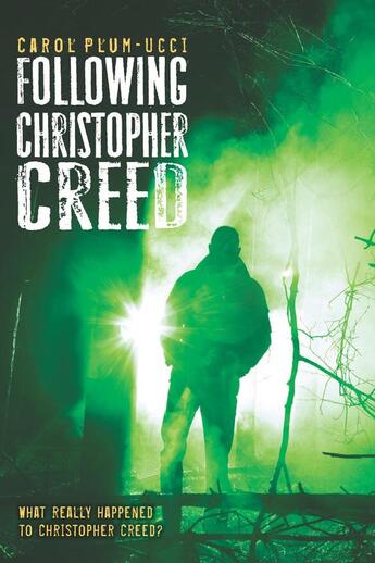 Couverture du livre « Following Christopher Creed » de Plum-Ucci Carol aux éditions Houghton Mifflin Harcourt