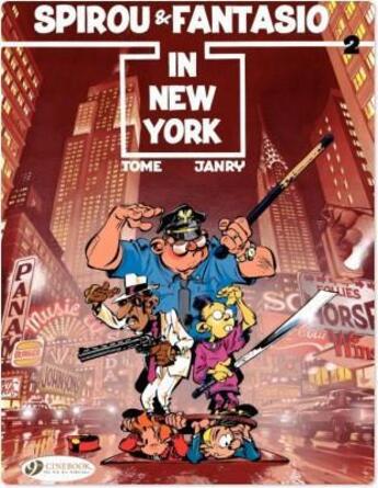 Couverture du livre « In New York » de Tome et Janry aux éditions Cinebook