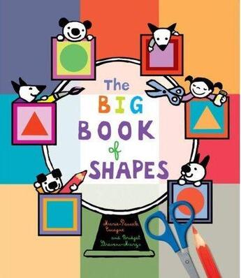 Couverture du livre « The big book of shapes » de Cocagne Marie P aux éditions Tate Gallery
