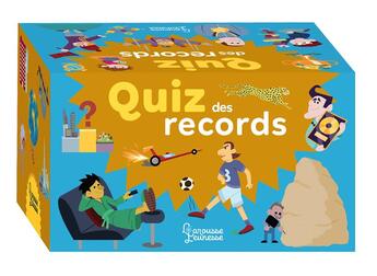 Couverture du livre « Quiz des records » de Royer/Porte aux éditions Larousse