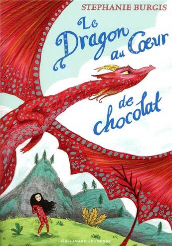 Couverture du livre « Le dragon au coeur de chocolat » de Stephanie Burgis aux éditions Gallimard-jeunesse