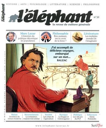 Couverture du livre « L'ELEPHANT t.32 » de L'Elephant aux éditions Scrineo