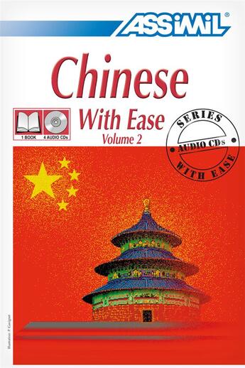 Couverture du livre « Pack Cd Chinese 2 With Ease » de Philippe Kantor aux éditions Assimil