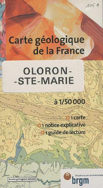 Couverture du livre « Oloron ste marie » de  aux éditions Brgm