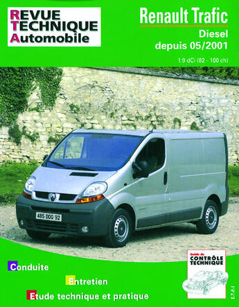 Couverture du livre « Renault trafic - depuis 5-2001 » de Etai aux éditions Etai