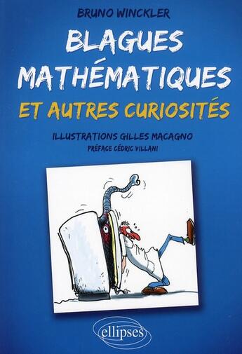 Couverture du livre « Blagues mathematiques et autres curiosites » de Winckler/Macagno aux éditions Ellipses