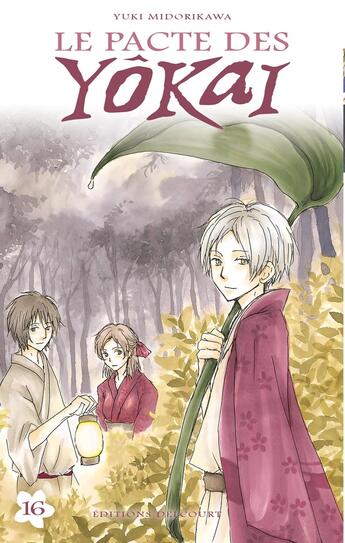 Couverture du livre « Le pacte des Yôkai Tome 16 » de Yuki Midorikawa aux éditions Delcourt