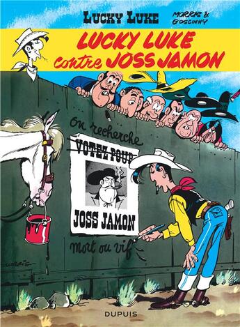 Couverture du livre « Lucky Luke Tome 11 : Lucky Luke contre Joss Jamon » de Rene Goscinny et Morris aux éditions Dupuis