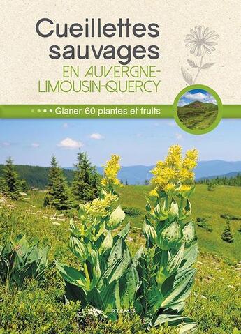 Couverture du livre « Cueillettes sauvages en Auvergne-Limousin-Quercy ; glaner 60 plantes et fruits » de Philippe Chavanne aux éditions Artemis