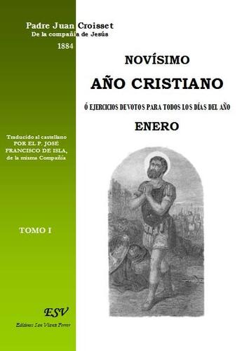 Couverture du livre « Novisimo año cristiano » de Juan Croisset aux éditions Saint-remi