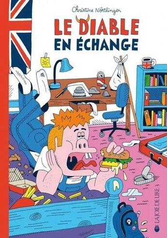 Couverture du livre « Le diable en echange » de Christine Nostlinger aux éditions La Joie De Lire