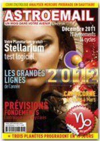 Couverture du livre « Astroemail t.107 ; décembre 2011 » de Claude Thebault aux éditions Astroemail