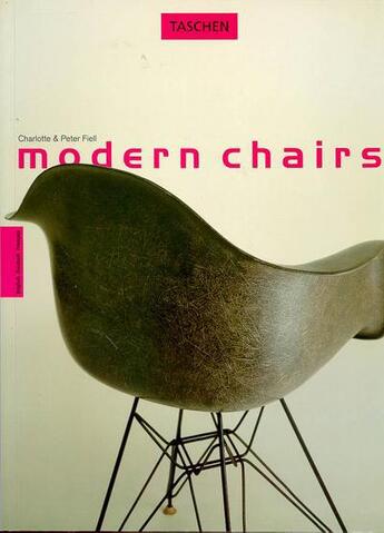 Couverture du livre « Ad-chaises modernes » de Peter Fiell aux éditions Taschen