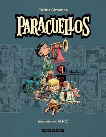 Couverture du livre « Paracuellos : coffret t.1 et t.2 » de Carlos Gimenez aux éditions Fluide Glacial