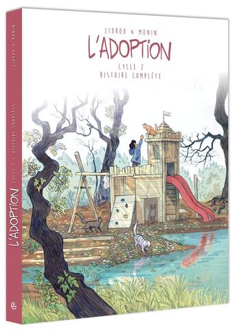 Couverture du livre « L'adoption - cycle 2 : coffret Tomes 1 et 2 » de Zidrou et Arno Monin aux éditions Bamboo