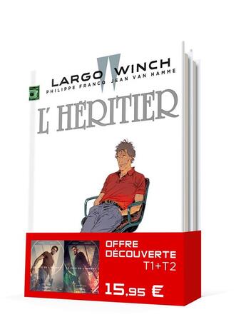 Couverture du livre « Largo Winch : Tomes 1 et 2 » de Jean Van Hamme et Philippe Francq aux éditions Dupuis