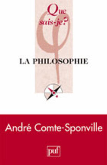 Couverture du livre « La philosophie qsj 3728 » de Comte-Sponville Andr aux éditions Que Sais-je ?