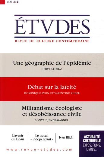 Couverture du livre « Etudes 4282 - 05-21 » de  aux éditions Ser