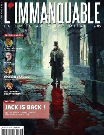 Couverture du livre « L'immanquable n.85 ; Jack is back ! » de L'Immanquable aux éditions Dbd