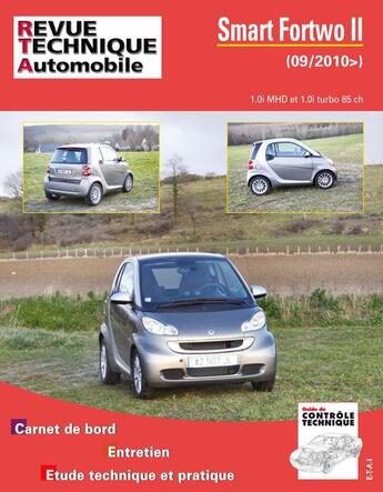 Couverture du livre « Rta hs 005.1 smart fortwo ii dep09/10 1.0 60/70/85ch » de Etai aux éditions Etai