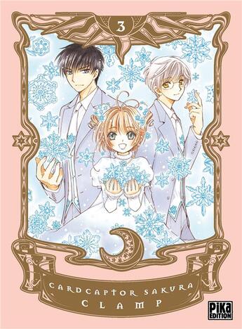 Couverture du livre « Card captor Sakura Tome 3 » de Clamp aux éditions Pika