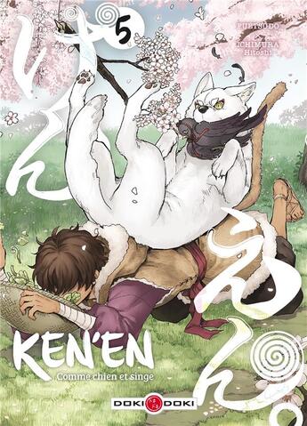 Couverture du livre « Ken'en ; comme chien et singe Tome 5 » de Hitoshi Ichimura et Fuetsudo aux éditions Bamboo