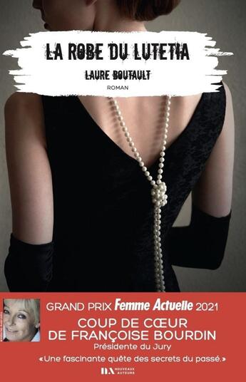 Couverture du livre « La robe du Lutetia » de Laure Boutault aux éditions Les Nouveaux Auteurs