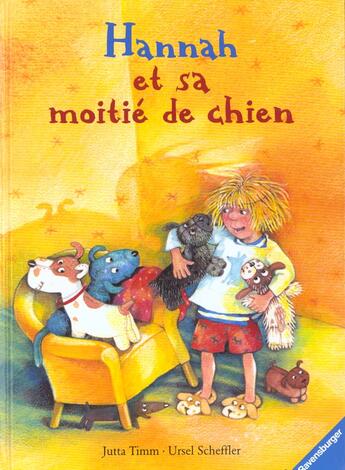 Couverture du livre « Hannah Et Sa Moitie De Chien » de Scheffler et Timm aux éditions Ravensburger