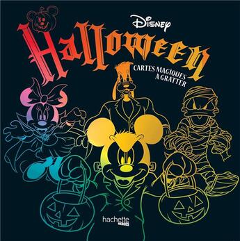 Couverture du livre « Halloween ; cartes magiques à gratter Disney » de  aux éditions Hachette Pratique