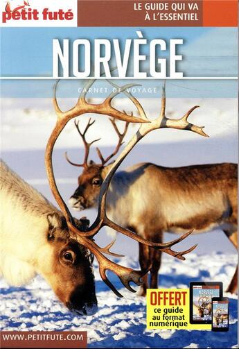 Couverture du livre « GUIDE PETIT FUTE ; CARNETS DE VOYAGE : Norvège (édition 2019) » de Collectif Petit Fute aux éditions Le Petit Fute