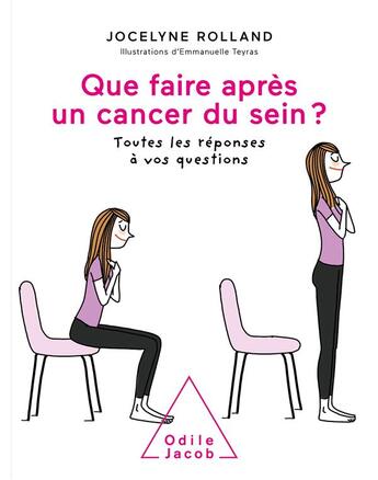 Couverture du livre « Que faire après un cancer du sein ? toutes les réponses à vos questions » de Emmanuelle Teyras et Jocelyne Rolland aux éditions Odile Jacob