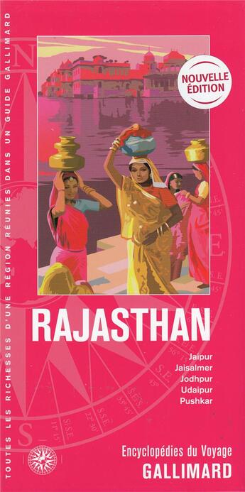 Couverture du livre « Rajasthan ; Jaipur, Jaisalmer, Jodhpur, Udaipur, Pushkar » de Collectif Gallimard aux éditions Gallimard-loisirs