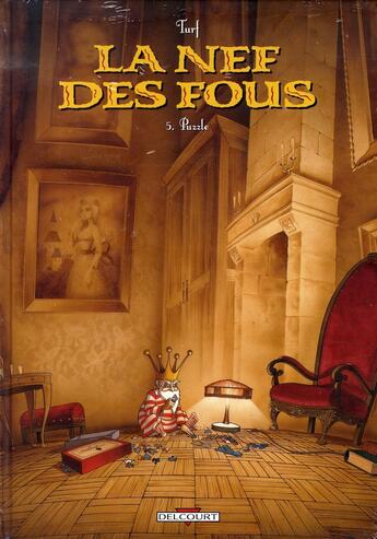 Couverture du livre « La nef des fous : coffret Tomes 4 et 5 » de Turf aux éditions Delcourt