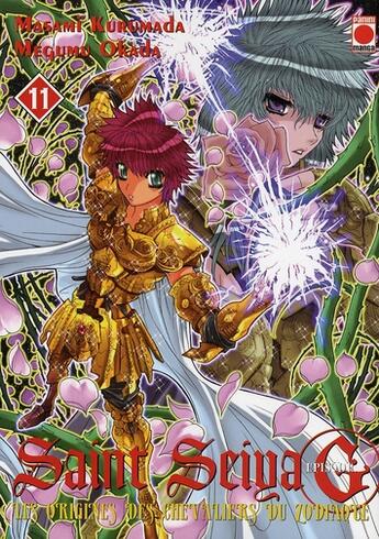 Couverture du livre « Saint Seiya - épisode G t.11 » de Masami Kurumada et Megumu Okada aux éditions Panini