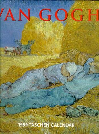 Couverture du livre « Wk van gogh 99 » de Wall Calendar aux éditions Taschen